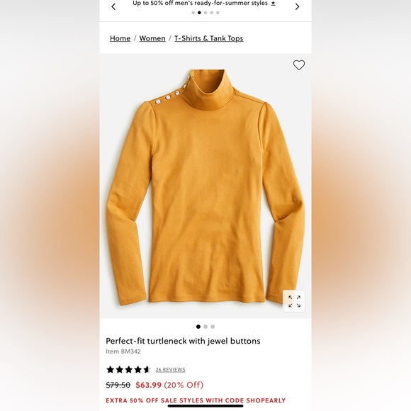 J. Crew Perfect Fit Turtleneck - Picture 4 of 4